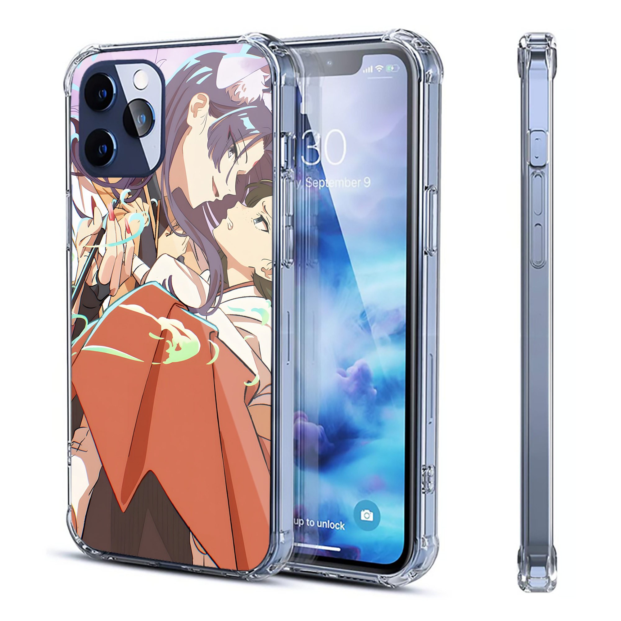 （画像用） 薬屋のひとりごと The Apothecary Diaries 【iPhone 12シリーズ対応】透明スマホケース（クリアソフトケース）